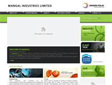 Tablet Screenshot of mangalltd.com